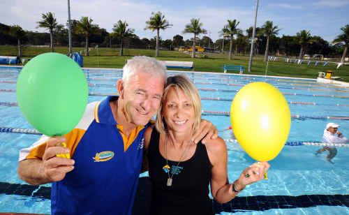John and Vicki Wallace celebrate the silver medal won by their daughter, Tessa, at the Commonwealth Games. John and Vicki Wallace celebrate the silver medal won by their daughter, Tessa, at the Commonwealth Games.